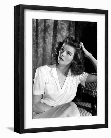 Katharine Hepburn, 1940s-null-Framed Photo