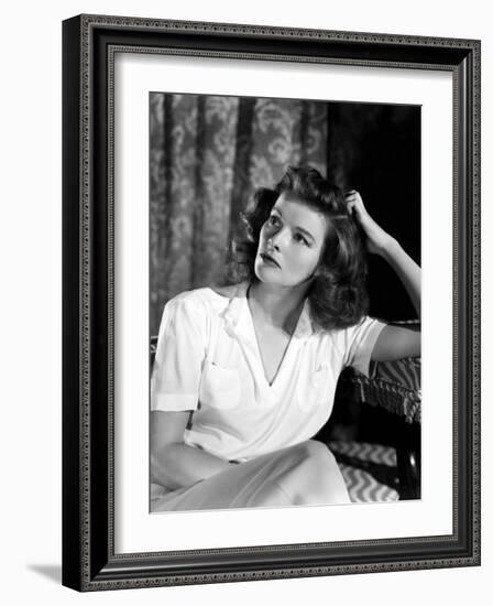 Katharine Hepburn, 1940s-null-Framed Photo