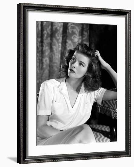 Katharine Hepburn, 1940s-null-Framed Photo