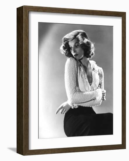 Katharine Hepburn, c.1930s-null-Framed Photo