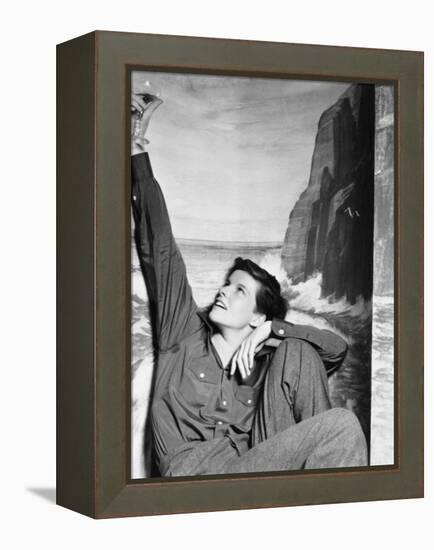 Katharine Hepburn, Sylvia Scarlett, 1935-null-Framed Premier Image Canvas