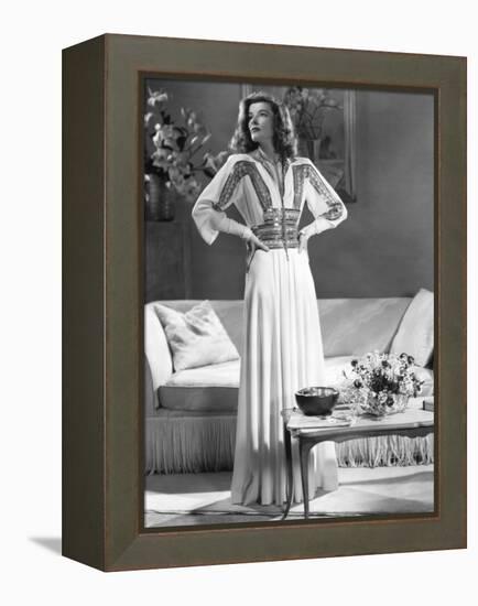 Katharine Hepburn, The Philadelphia Story, 1940-null-Framed Premier Image Canvas