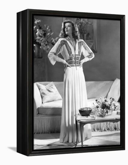 Katharine Hepburn, The Philadelphia Story, 1940-null-Framed Premier Image Canvas