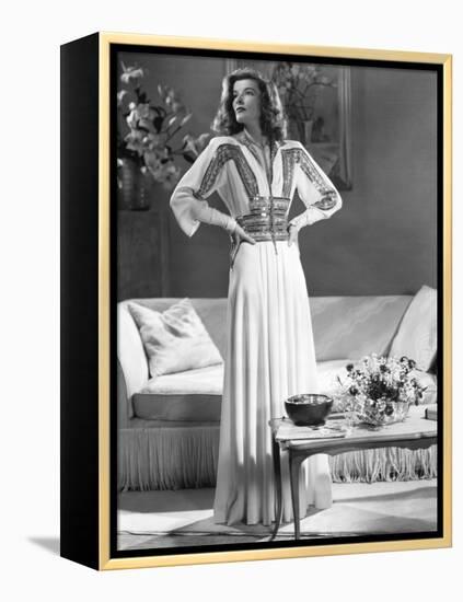 Katharine Hepburn, The Philadelphia Story, 1940-null-Framed Premier Image Canvas