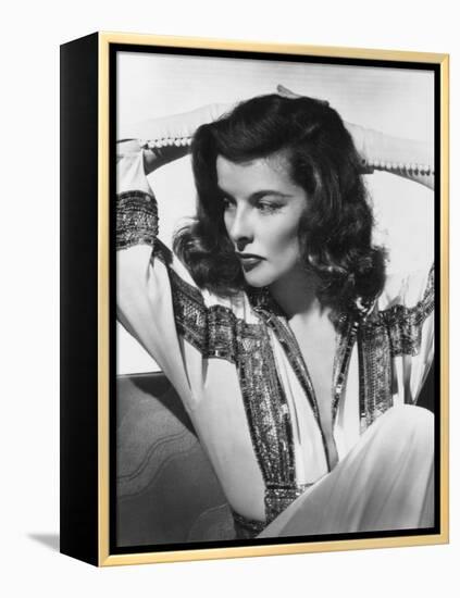 Katharine Hepburn, The Philadelphia Story, 1940-null-Framed Premier Image Canvas