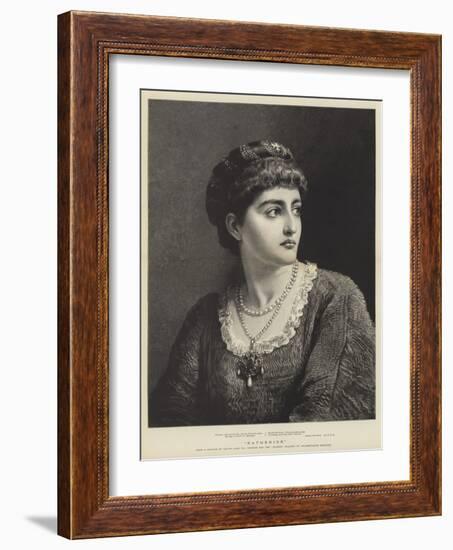 Katherine from Shakespeare's Taming of the Shew-Edwin Long-Framed Giclee Print