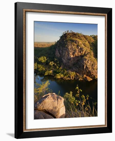 Katherine Gorge and Katherine River, Nitmiluk National Park, Northern Territory, Australia, Pacific-Schlenker Jochen-Framed Photographic Print