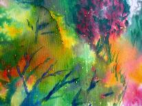 Colorful Watercolor Painting 1-Kathie Nichols-Stretched Canvas