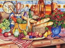 Rustic Valentine Bushel Basket-Kathleen Parr McKenna-Art Print