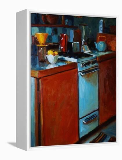 Kathleen's Kitchen-Pam Ingalls-Framed Premier Image Canvas