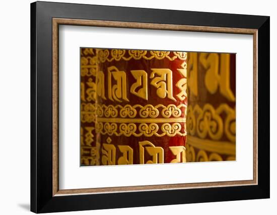 Kathmandu Nepal Prayer Wheels at the Drikung Kagyu Richening Monastery-Bill Bachmann-Framed Photographic Print