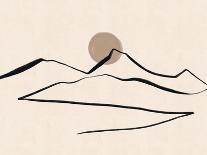 Linear Landscape No. 2-Katie Beeh-Mounted Art Print