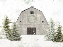 Holiday Barn-Katie Pertiet-Art Print