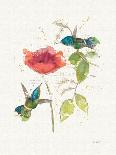 Golden Bees n Butterflies No 1-Katie Pertiet-Art Print