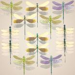 Floating Dragonflies II-Katja Marzahn-Giclee Print