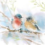 Bluebird Pair in Spring-Katrina Pete-Art Print