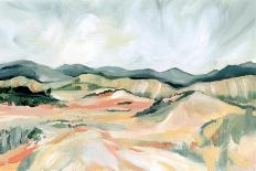 Vermillion Landscape III-Katrina Pete-Art Print