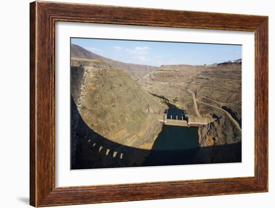 Katse Dam, Lesotho, Africa-Christian Kober-Framed Photographic Print