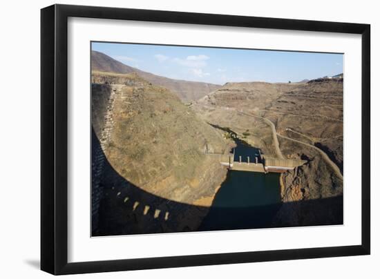 Katse Dam, Lesotho, Africa-Christian Kober-Framed Photographic Print