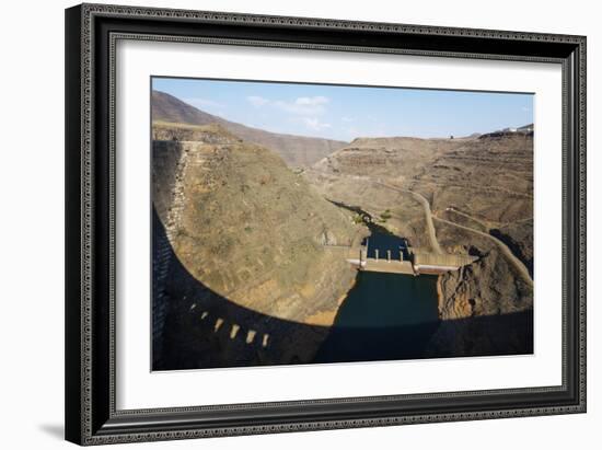 Katse Dam, Lesotho, Africa-Christian Kober-Framed Photographic Print