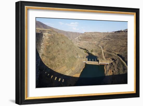 Katse Dam, Lesotho, Africa-Christian Kober-Framed Photographic Print