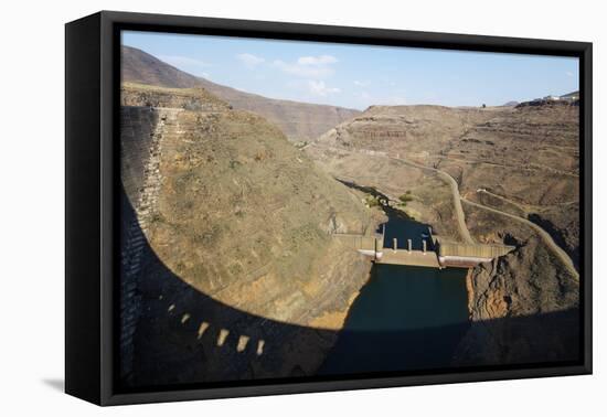 Katse Dam, Lesotho, Africa-Christian Kober-Framed Premier Image Canvas