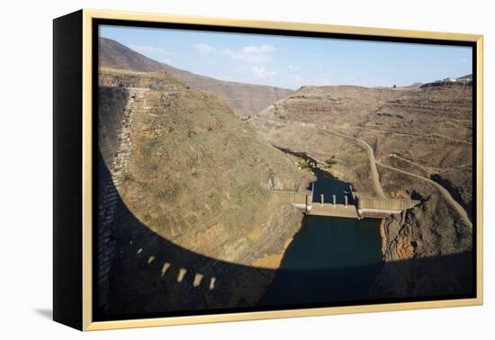 Katse Dam, Lesotho, Africa-Christian Kober-Framed Premier Image Canvas