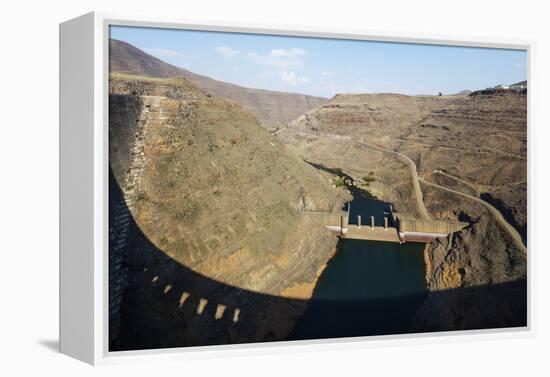 Katse Dam, Lesotho, Africa-Christian Kober-Framed Premier Image Canvas