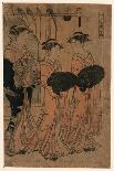 Listening to the Sound of Bouncing Ball (Matsumoto Koshiro IV), 1787-1795-Katsukawa Shuncho-Giclee Print