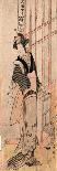 Full-Length Portraits of the Wrestlers Onogawa Kisaburo-Katsukawa Shunko-Framed Giclee Print