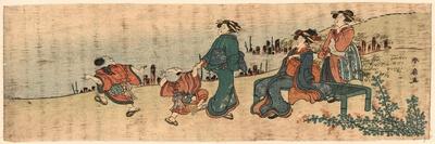 Yatsushi Shikisanba-Katsukawa Shunsen-Giclee Print