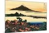 Katsushika Hokusai Dawn at Isawa in the Kai Province-Katsushika Hokusai-Mounted Art Print