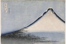 Peonies and Canary, C. 1833-Katsushika Hokusai-Giclee Print