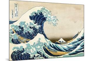 The Great Wave at Kanagawa (from 36 views of Mount Fuji), c.1829 by Katsushika Hokusai