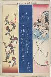 Two Cranes and Pine Branches, Early 19th Century-Katsushika II Taito-Giclee Print