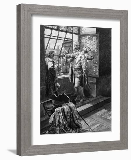 Katte Beheaded-Alphonse Mucha-Framed Art Print