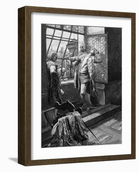 Katte Beheaded-Alphonse Mucha-Framed Art Print