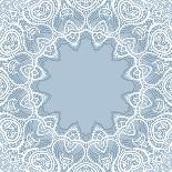 Lace Background: Mandala-Katyau-Art Print