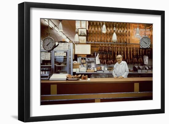 Katz's Delicatessen, 1993-Max Ferguson-Framed Giclee Print