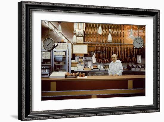 Katz's Delicatessen, 1993-Max Ferguson-Framed Giclee Print