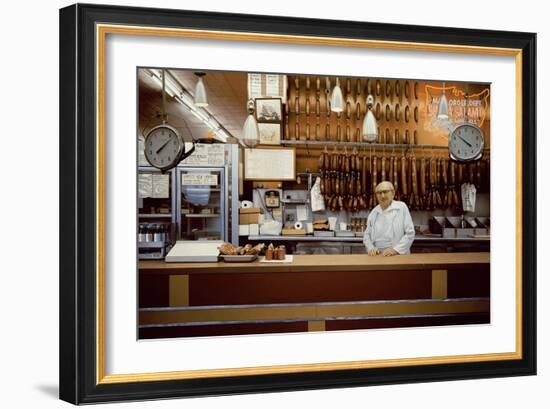 Katz's Delicatessen, 1993-Max Ferguson-Framed Giclee Print