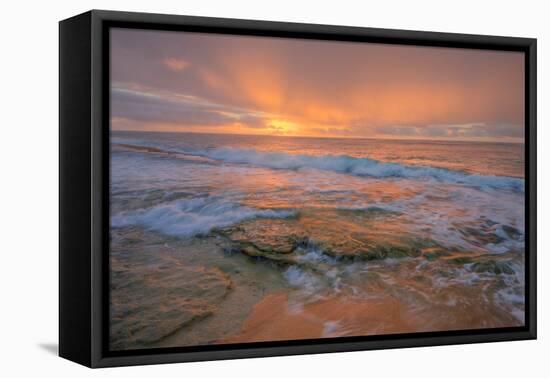 Kauai Daybreak-Vincent James-Framed Premier Image Canvas