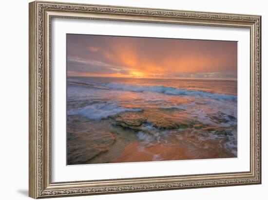 Kauai Daybreak-Vincent James-Framed Photographic Print