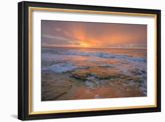 Kauai Daybreak-Vincent James-Framed Photographic Print