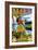 Kauai, Hawaii - Hula Girl on Coast-Lantern Press-Framed Art Print