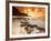 Kauai, Hawaii: Sunset on Tunnels Beach-Ian Shive-Framed Photographic Print