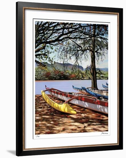 Kauai Shadows-Tom Swimm-Framed Giclee Print