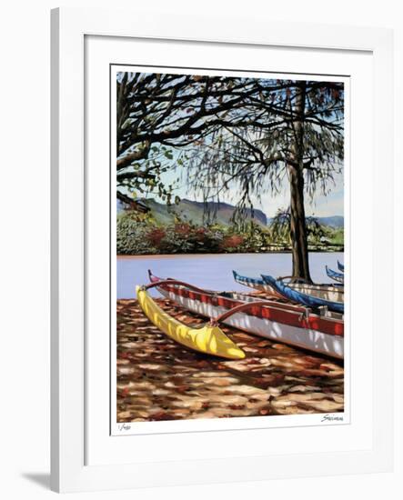 Kauai Shadows-Tom Swimm-Framed Giclee Print