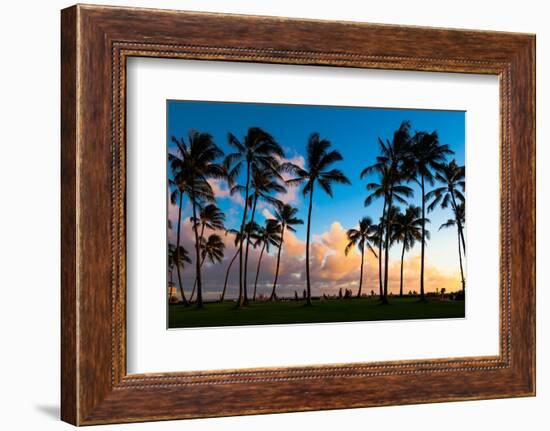 Kauai Sunset-nstanev-Framed Photographic Print