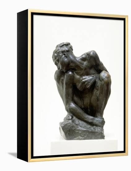 Kauernde (La Femme Accroupie), 1880-82-Auguste Rodin-Framed Premier Image Canvas